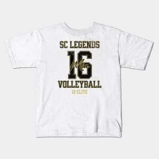 Mia #16 SC Legends (12 Elite) - White Kids T-Shirt